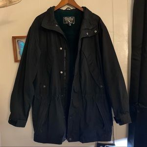 Vintage Mens Black Eddie Bauer Winter Coat